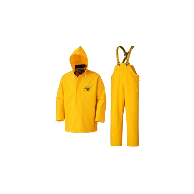 PIONEER RAINSUITS RUBBERISED NYLON YELLOW MEDIUM 886ML