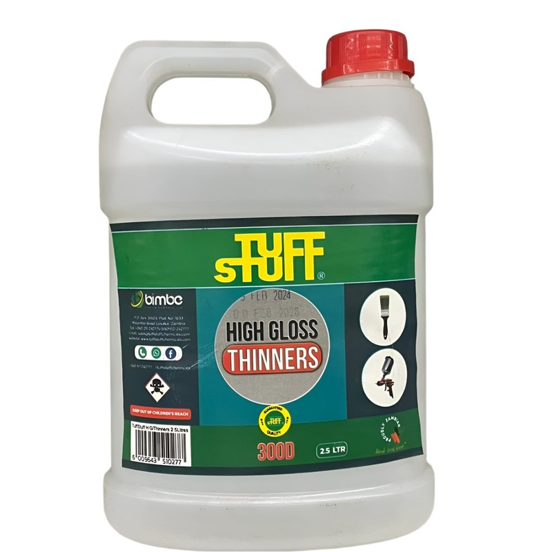 TUFFSTUFF HIGH GLOSS THINNERS 5L
