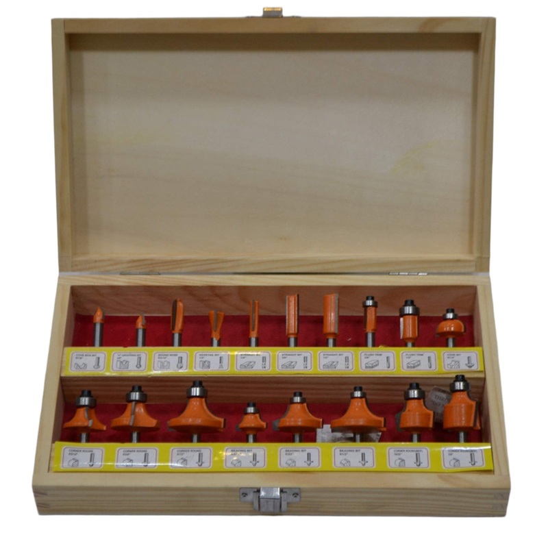 RAIDER ROUTER BIT SET 18PCS