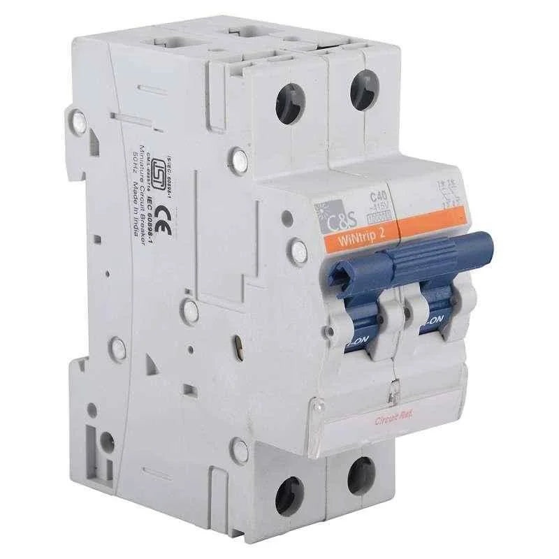 C&S DC MCB 32A DC DOUBLE POLE 440V (CSMBS2DC32-440V)