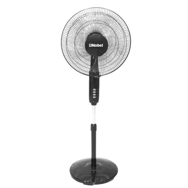 NOBEL STAND FAN 5 BLADE WITH REMOTE BLACK 16 NF150