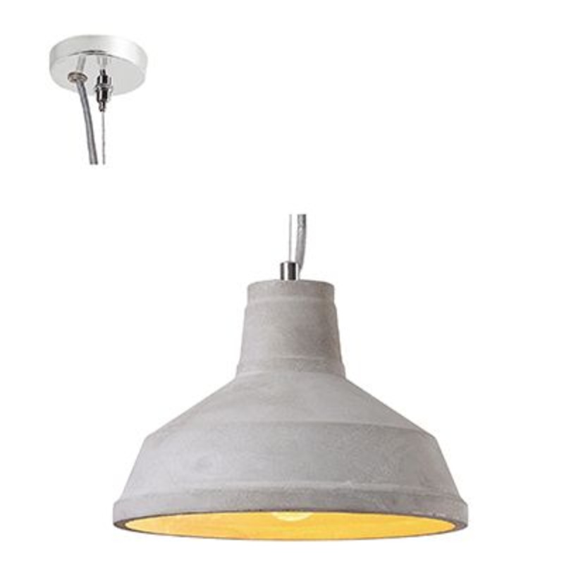 RADIANT PENDANT CONCRETE RP100JC112-GY