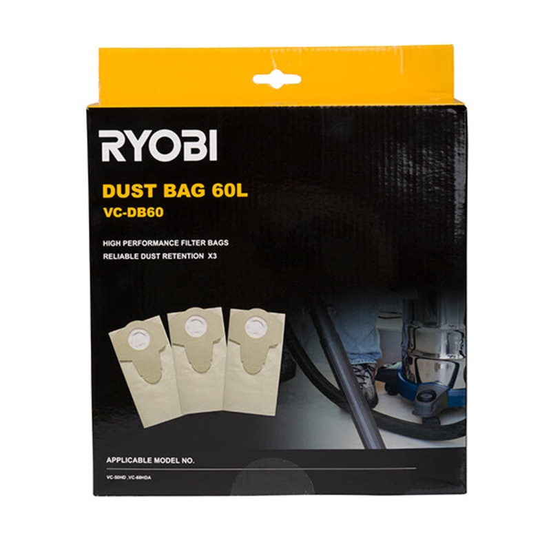 RYOBI VACUUM DUST BAG 60L VC-DB60
