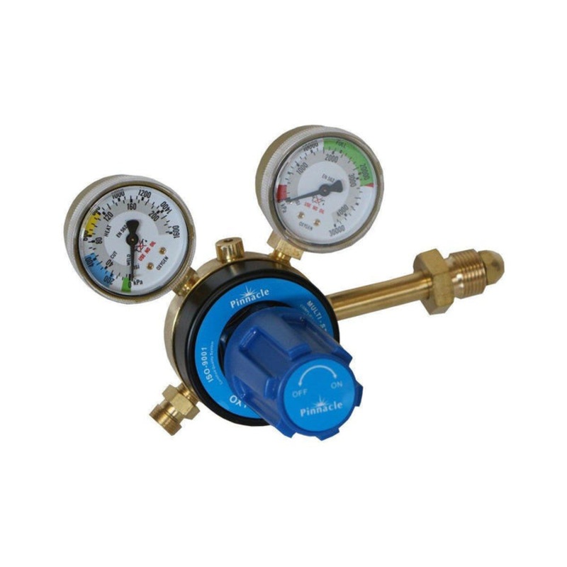 RYOBI WELDING REGULATOR OXYGEN MULTI STAGE BLUE RWA-OXYREGMS