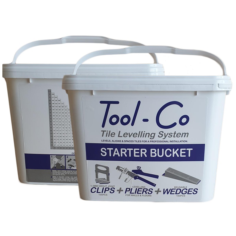 TOOL-CO LEVELLING SYSTEM STARTER BUCKET MTT01550