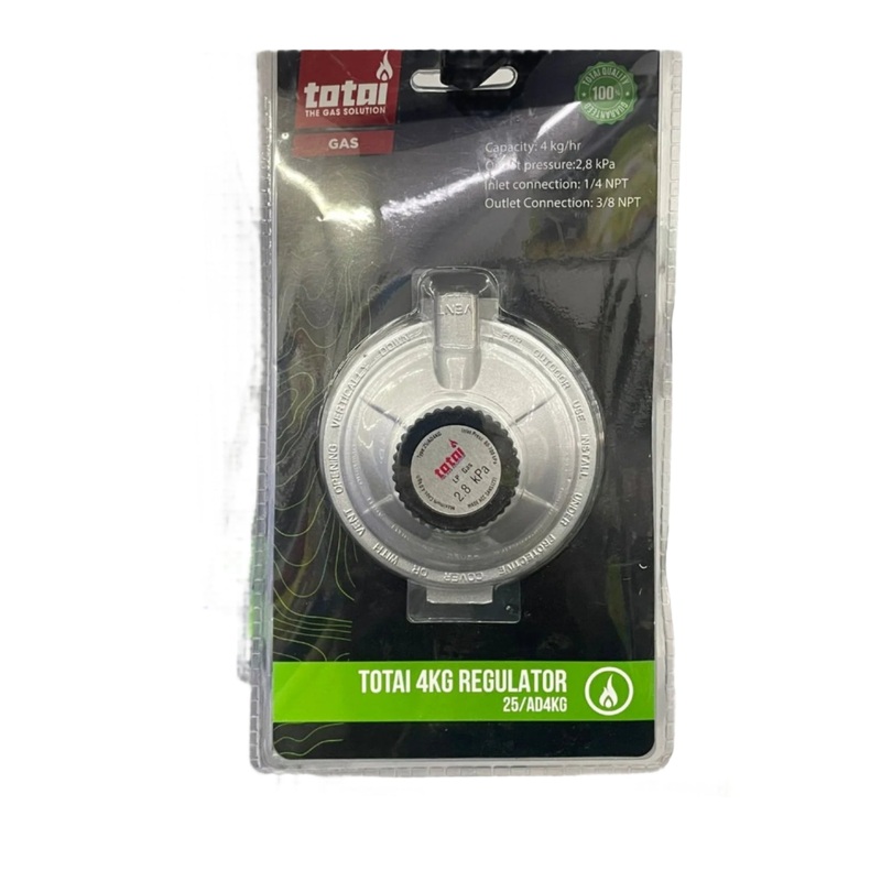TOTAI HIGH PRESSURE GAS REGULATOR 4KG/HR