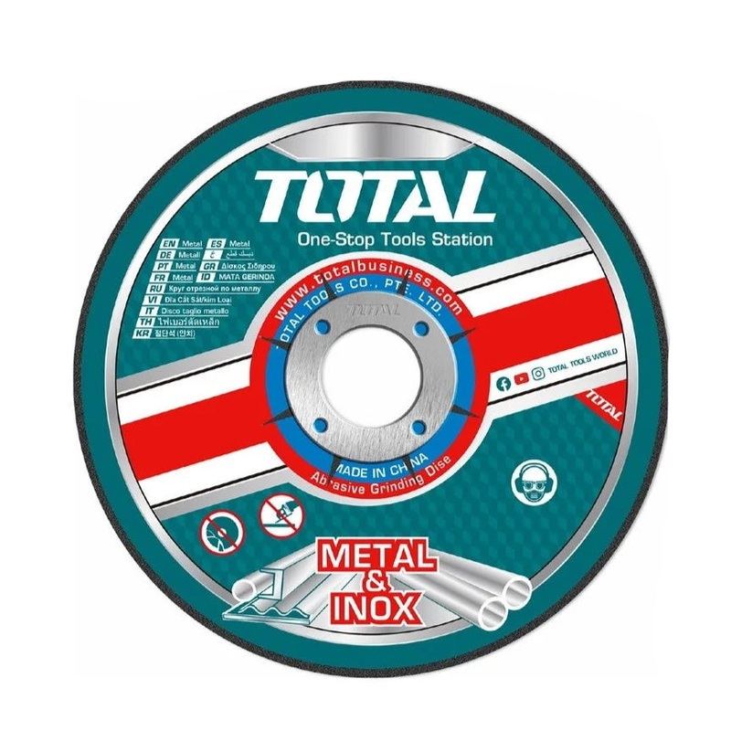 TOTAL CUTTING DISC METAL ABRASIVE 50PCS SET 105*1.2*16.0MM TAC22110550