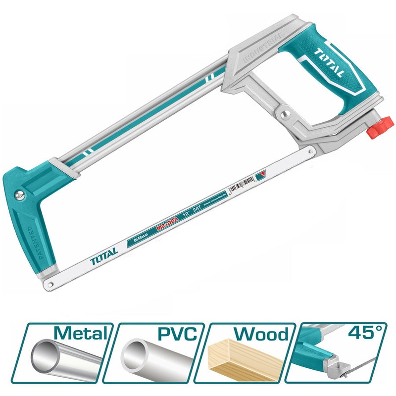 TOTAL HACKSAW FRAME 300MM (12”) THT541016