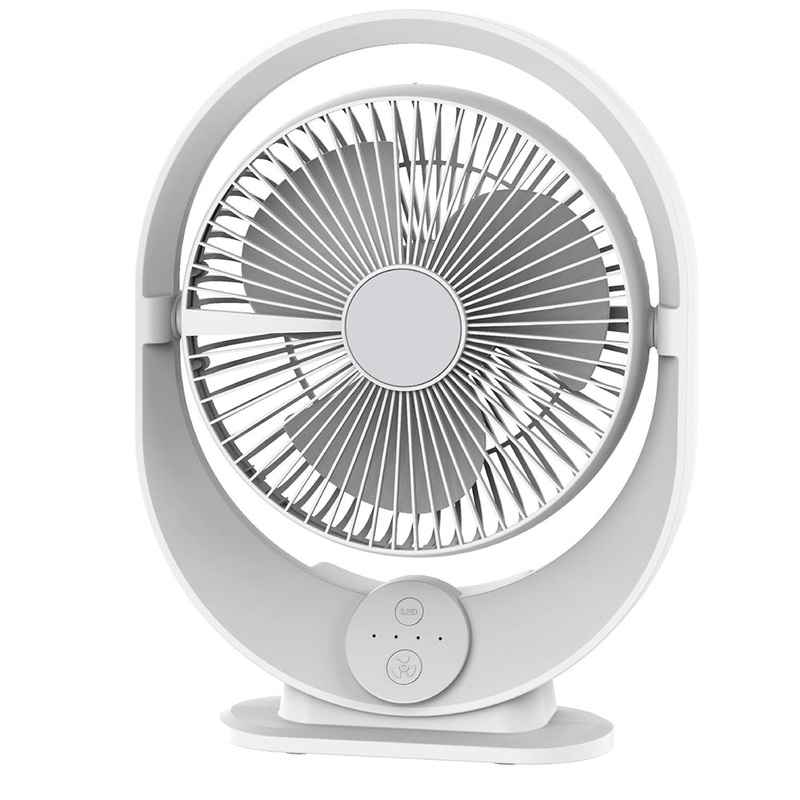 GOLDAIR RECHARGEABLE FAN 8 6W 5V GBF-808B