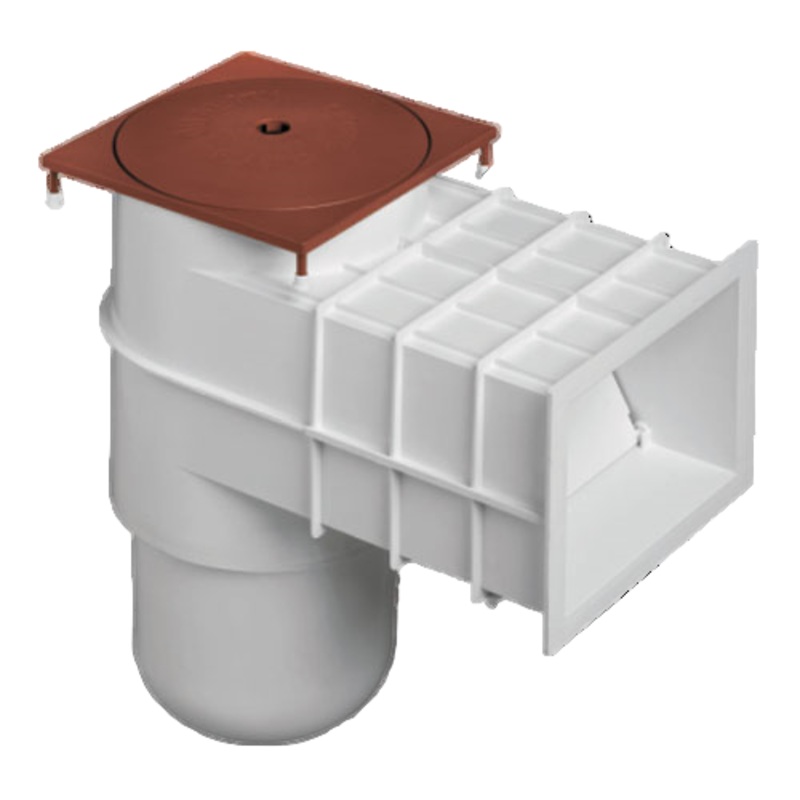 QUALITY SKIMMER BOX WEIR GUNITE WHITE 550-0000