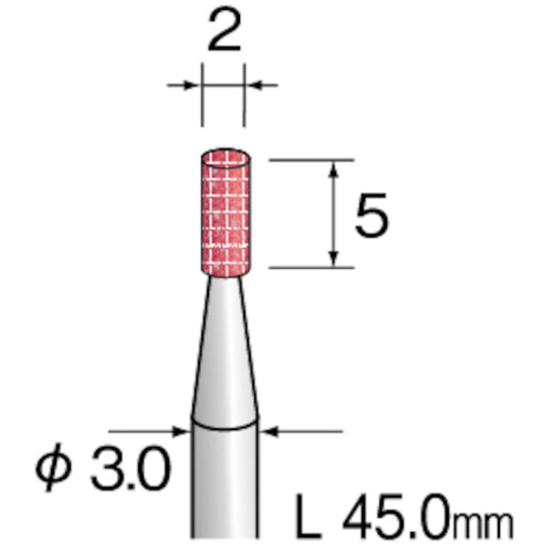 Abrasive Rubber Point for Grinding  DB2015  Minimo