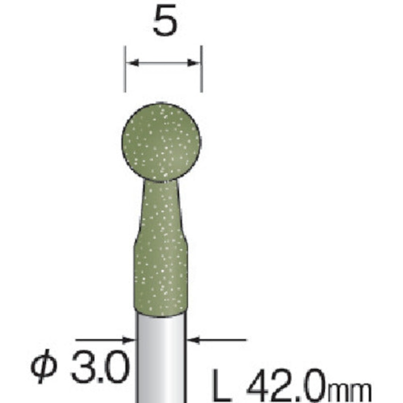 Abrasive Rubber Point for Polishing  DB3106  Minimo