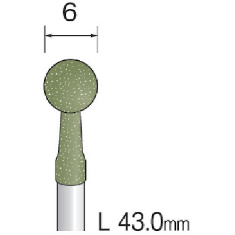 Abrasive Rubber Point for Polishing  DB3113  Minimo