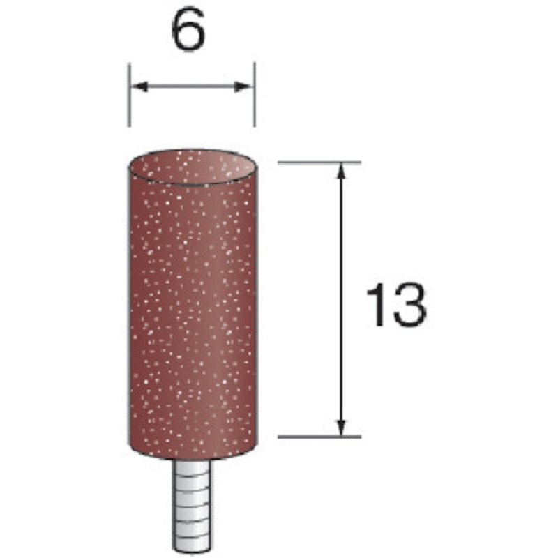 Abrasive Rubber Point for Grinding  DB3734  Minimo