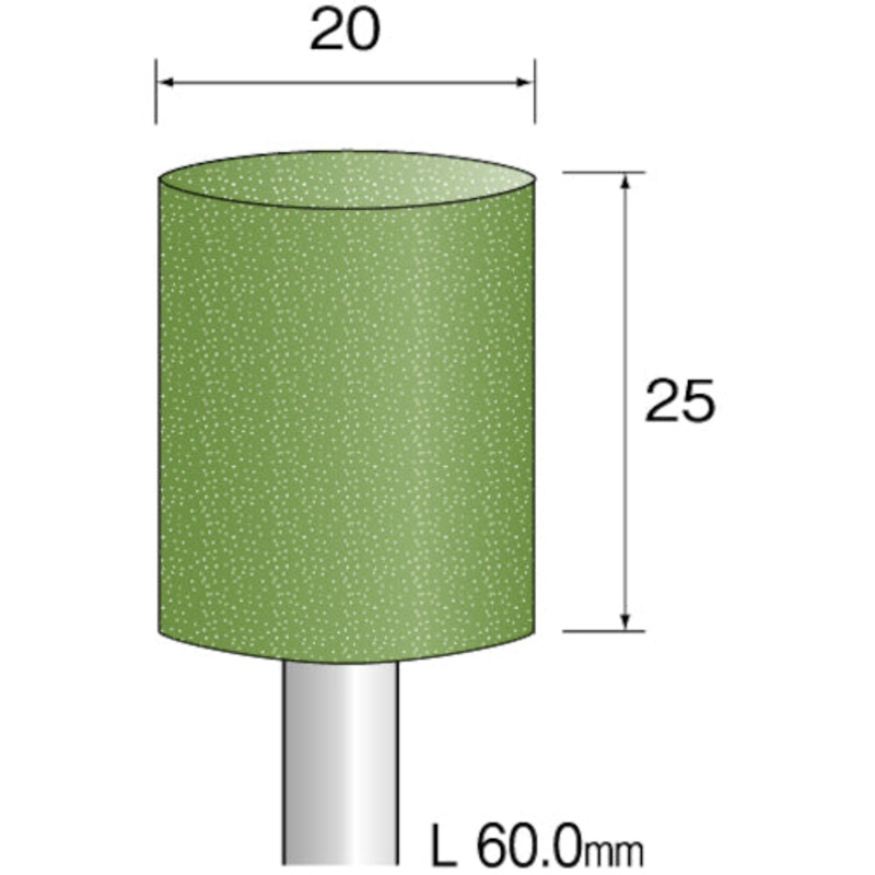 Abrasive Rubber Point for Polishing  DB4121  Minimo