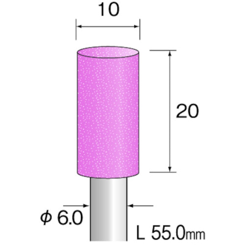 Abrasive Rubber Point for Polishing  DB4204  Minimo
