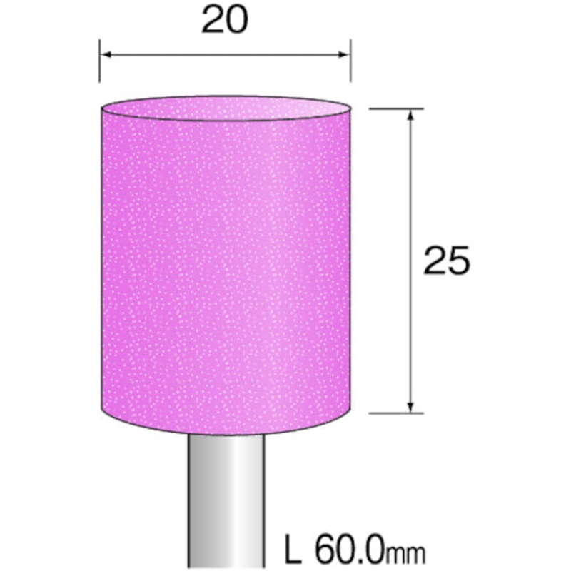 Abrasive Rubber Point for Polishing  DB4224  Minimo