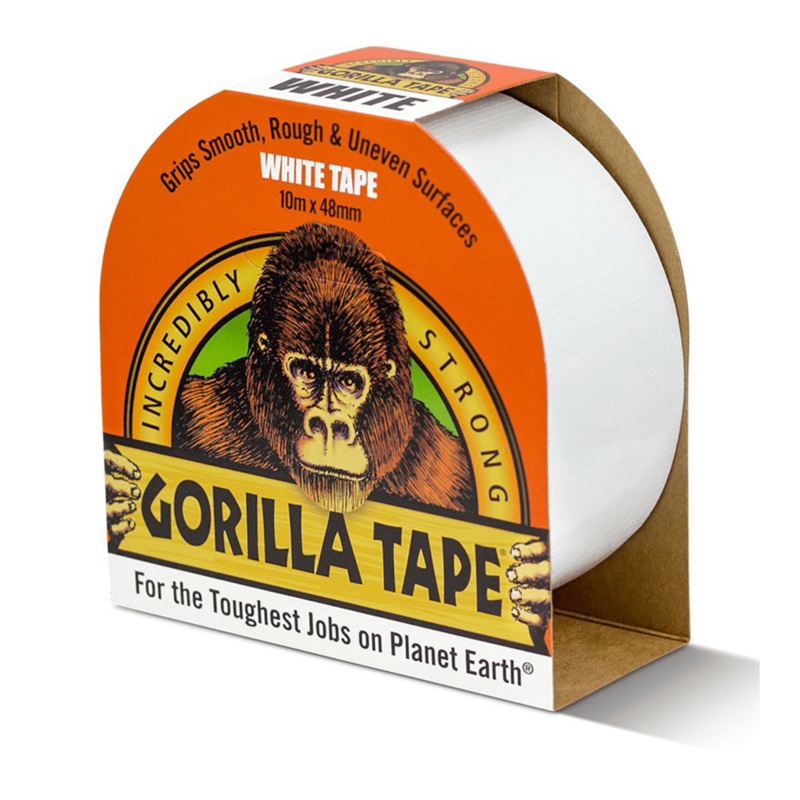 Gorilla Glue Tape White, 48mmx10m
