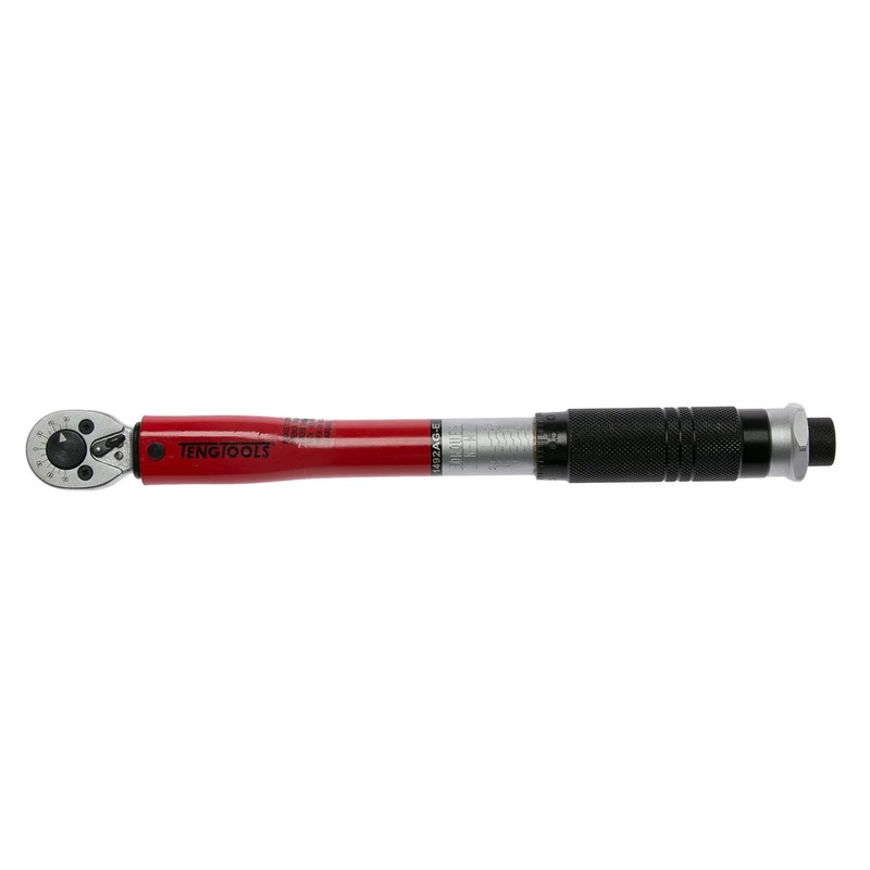 Teng Tools 1492AG-E Torque Wrench 1/4 Drive 5-25Nm