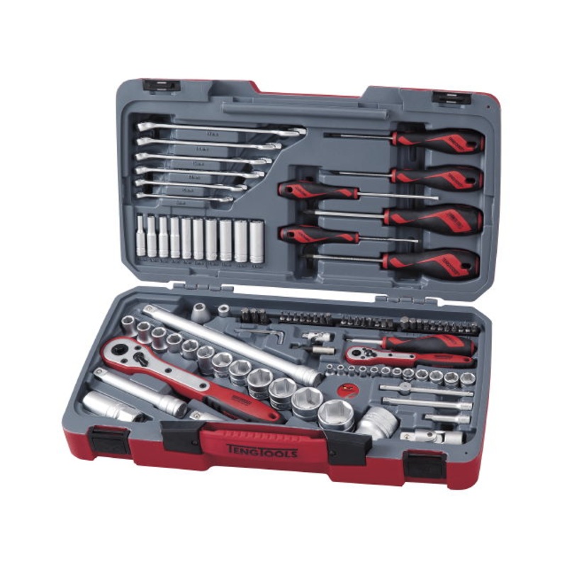 Teng Tools TM095 95 Piece 1/4 & 1/2 Drive Tool Set