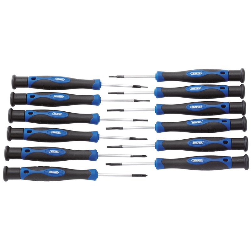 Draper 28118 Precision Screwdriver Set (12 Piece)