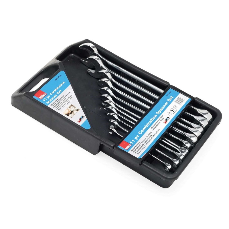 Hilka 11 Piece Combination Spanner Set Metric Pro Craft