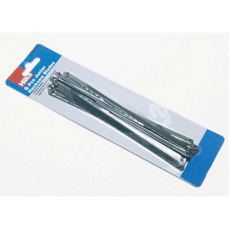 Hilka 6 Piece Junior Hacksaw Blades
