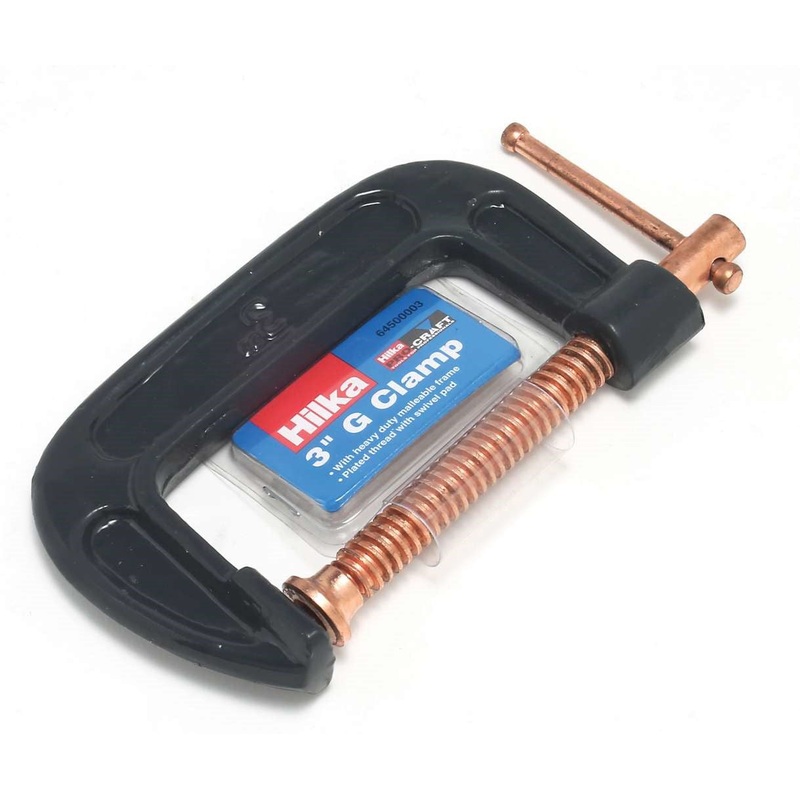 Hilka Heavy Duty G Clamp Pro Craft 3 (75mm)