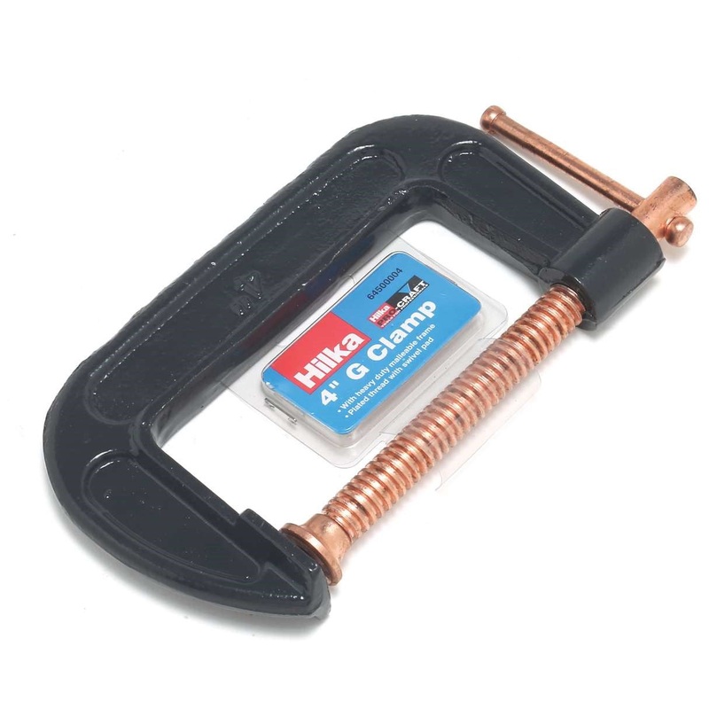 Hilka Heavy Duty G Clamp Pro Craft 4 (100mm)