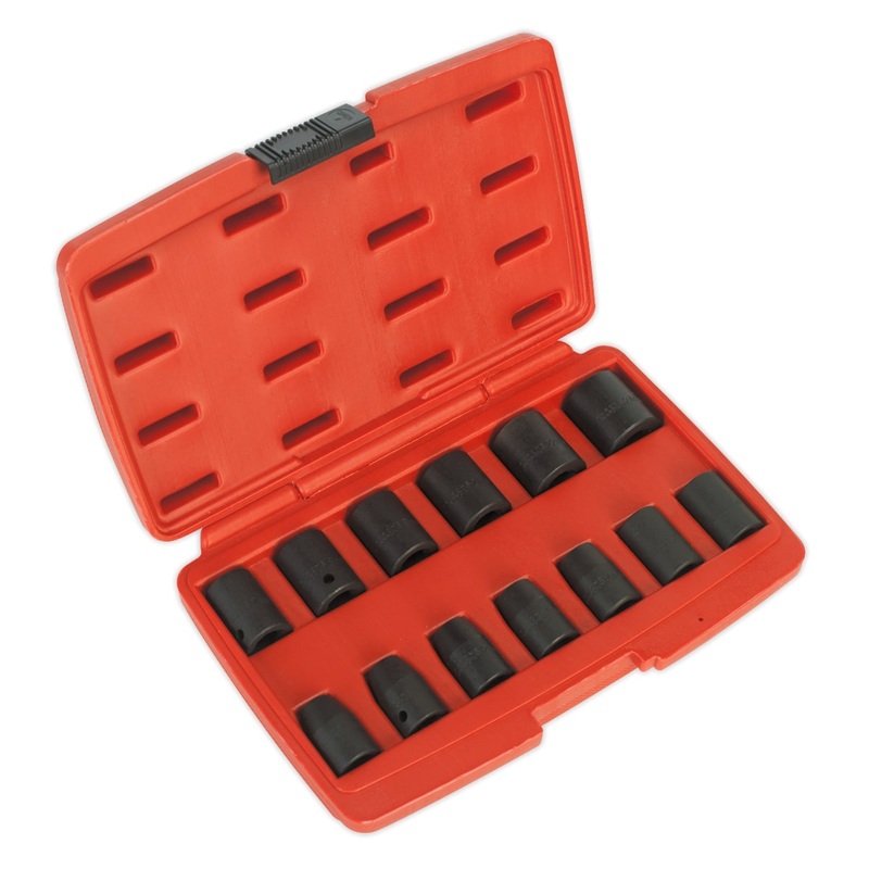 Sealey AK5613M Impact Socket Set 13pc 1/2Sq Drive Metric