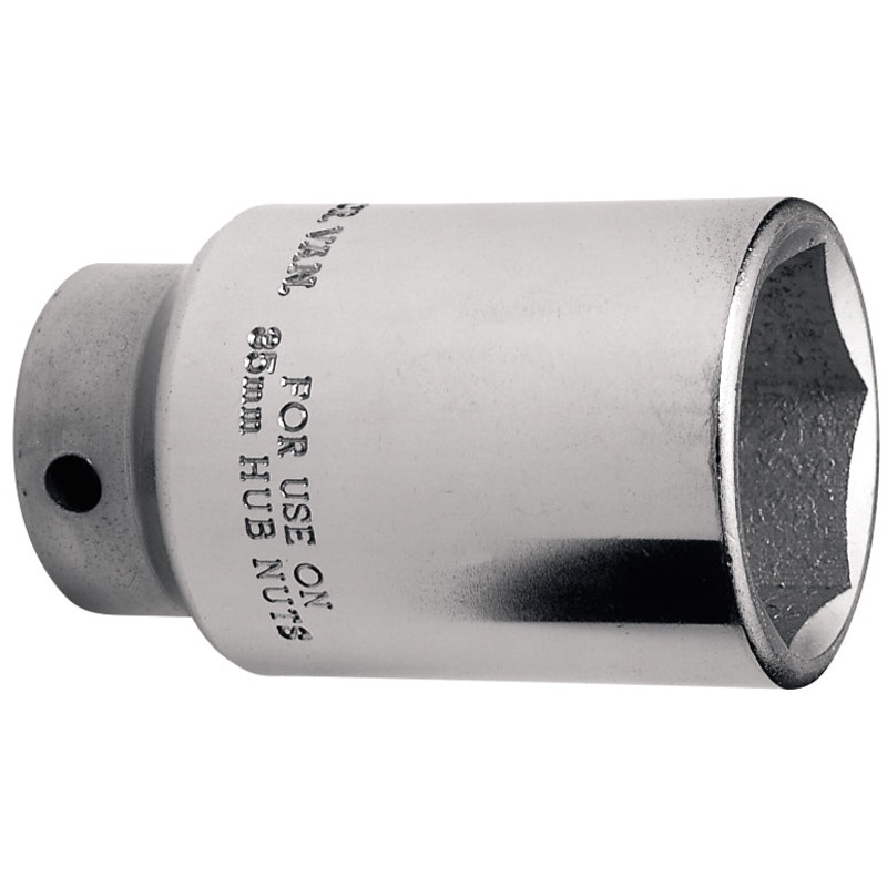 Draper 39047 35mm 1/2 Sq. Dr. Hub Nut Socket