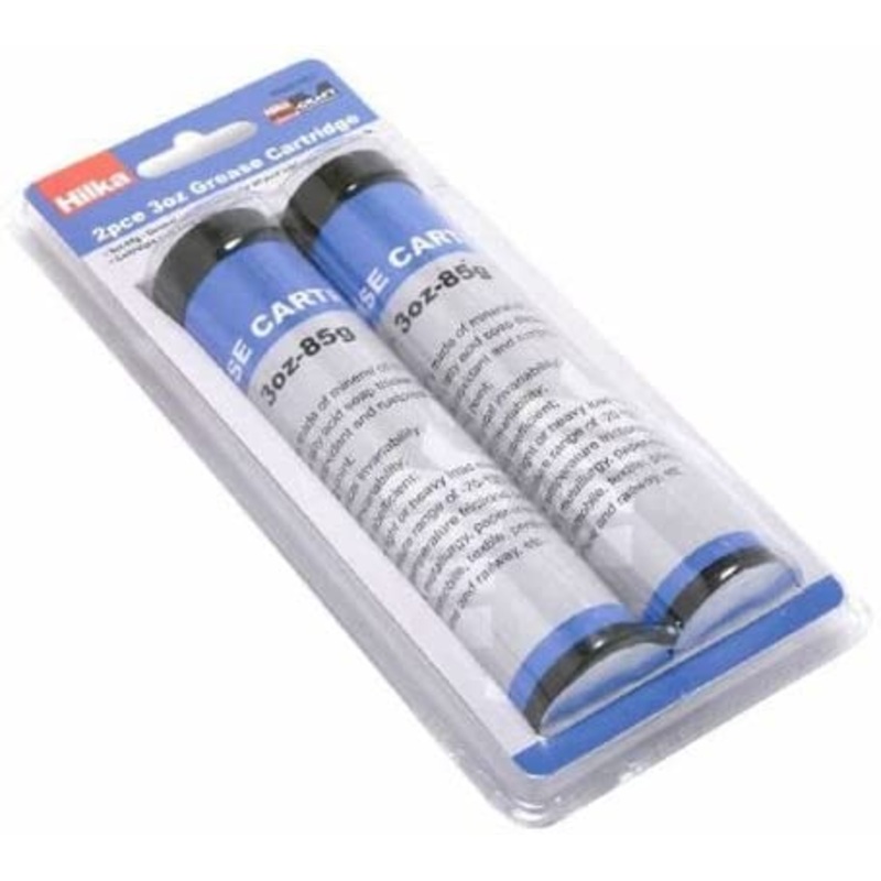 Hilka 2 Piece 3oz Grease Gun Cartridge