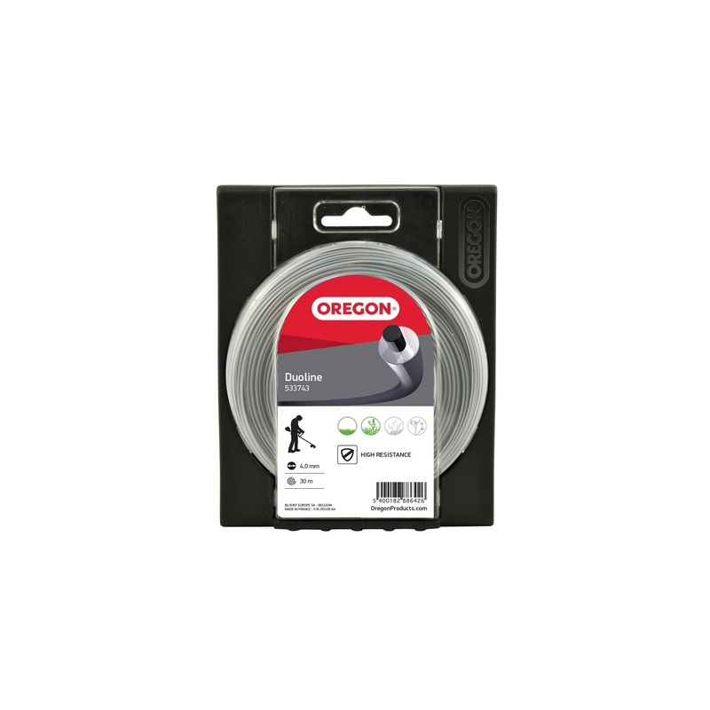 Oregon 295368E Duoline, Trimmer Line Wire, 3.0mm x 15 M