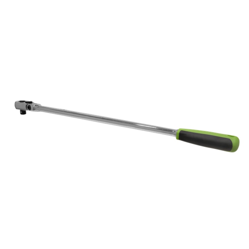 Sealey S01209 Ratchet Wrench 1/2Sq Drive Ex-Long Flexi-Head Flip Reverse