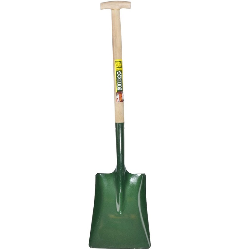 Bulldog 2SM2T Square Mouth Shovel 28, No.2, Ash T Handle