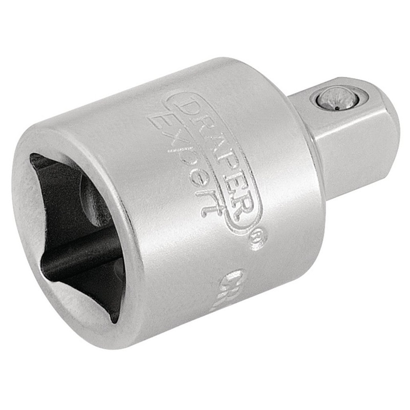 Draper 16803 3/8(F) x 1/4(M) Socket Converter
