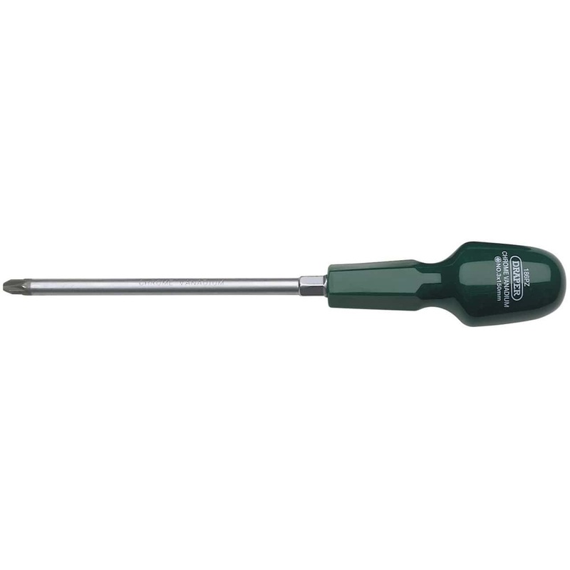 Draper 19509 No.3 x 150mm PZ Type Cabinet Pattern Screwdriver