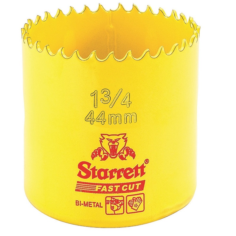 Starrett FCH0134 44mm Fast Cut Holesaw