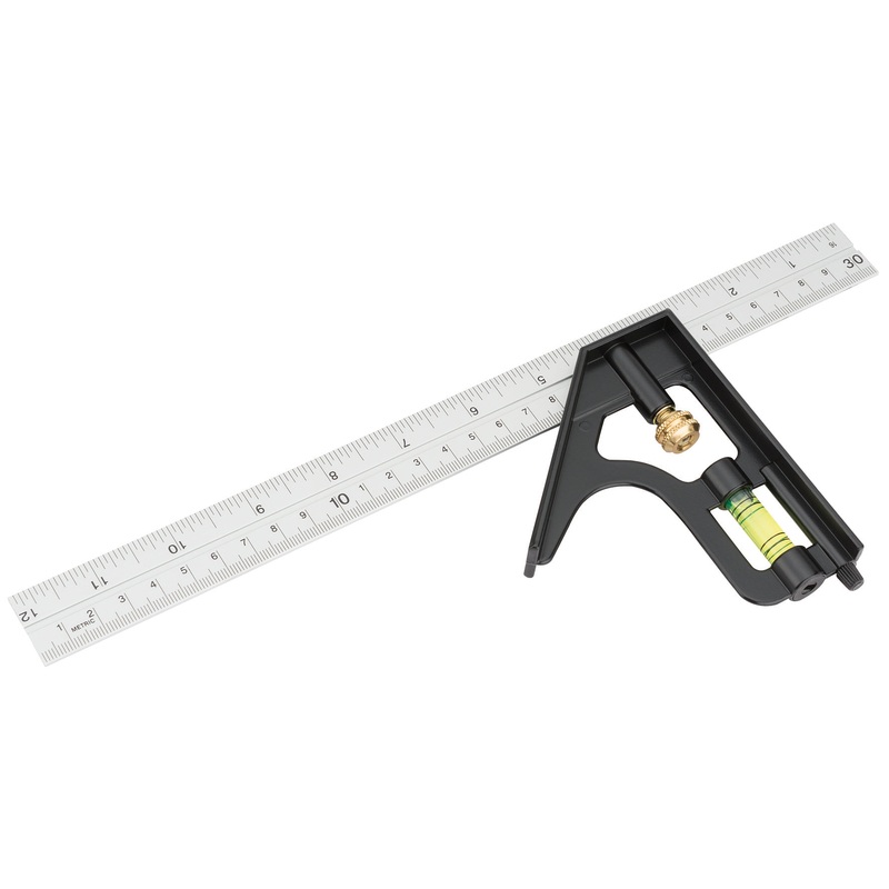 Draper 34703 300mm Metric and Imperial Combination Square