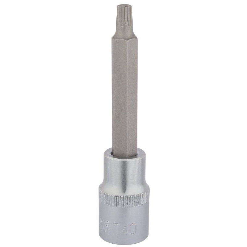 Draper 16313 TX-STAR Socket Bit, 1/2 Sq. Dr., T40 x 100mm