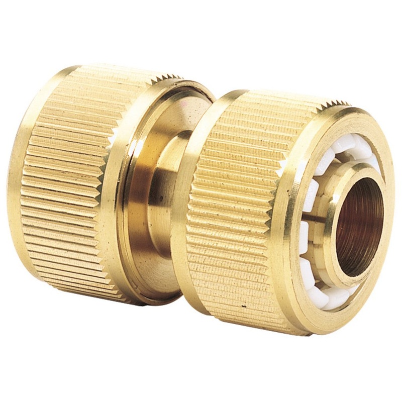Draper 36205 Brass Hose Repair Connector, 3/4