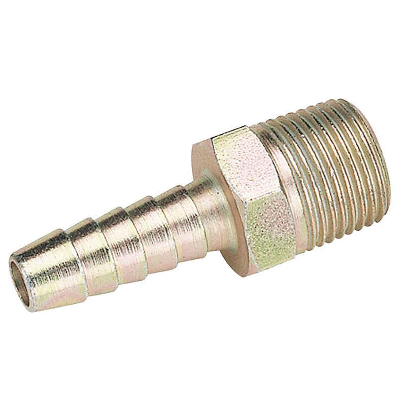 Draper 28051 3/8 Taper 5/16 Bore PCL Male Screw Tailpiece (3 Piece)