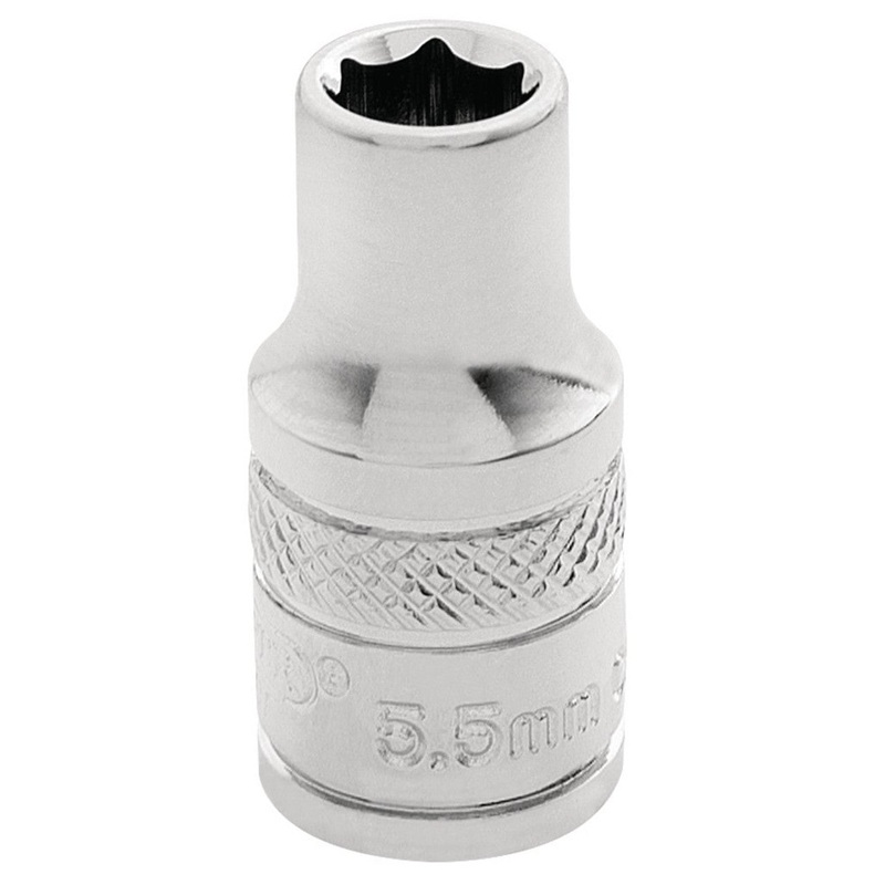 Draper 32449 5.5mm Hex Socket 1/4 Dr