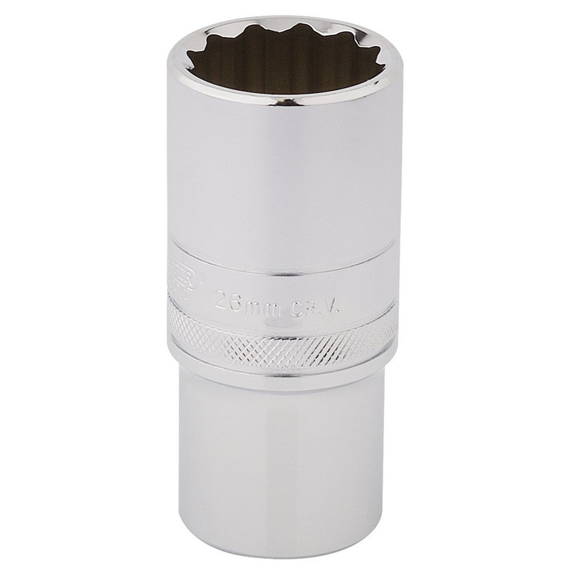 Draper 33838 26mm Deep Socket 1/2 Dr