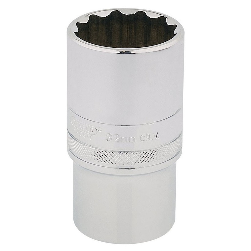 Draper 33865 32mm Deep Socket 1/2 Dr