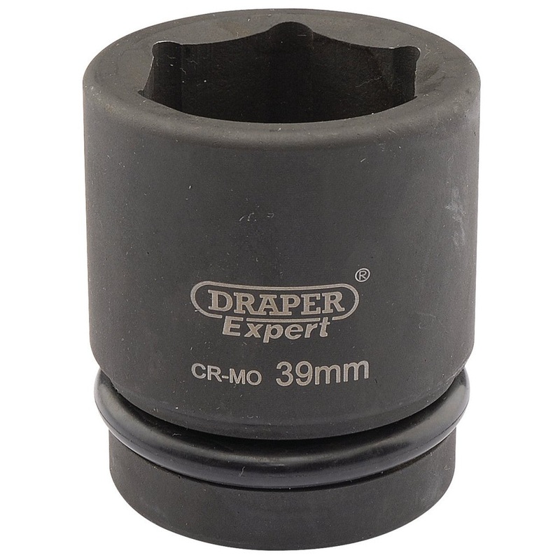 Draper 05119 Expert HI-TORQ 6 Point Impact Socket, 1 Sq. Dr., 39mm