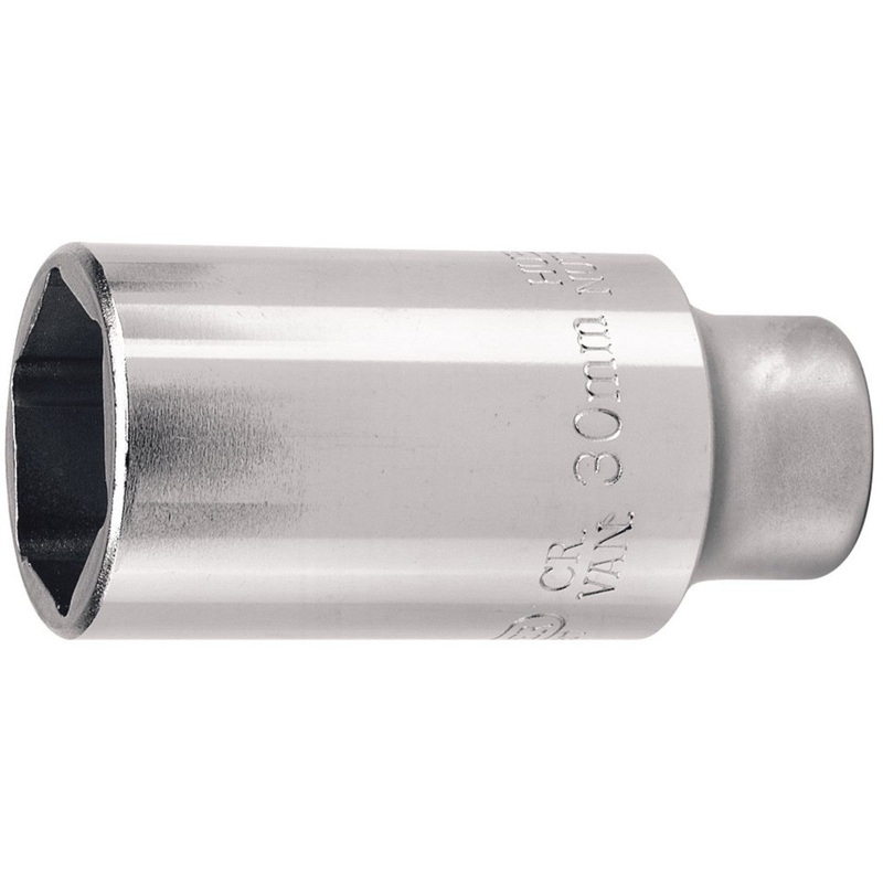 Draper 22192 Hub Nut Socket, 1/2 Sq. Dr., 30mm