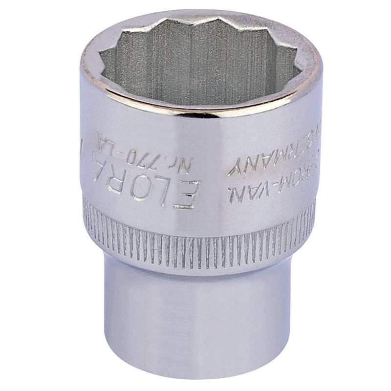 Draper 24442 7/8 AF Bi-Hex Socket 1/2 Dr