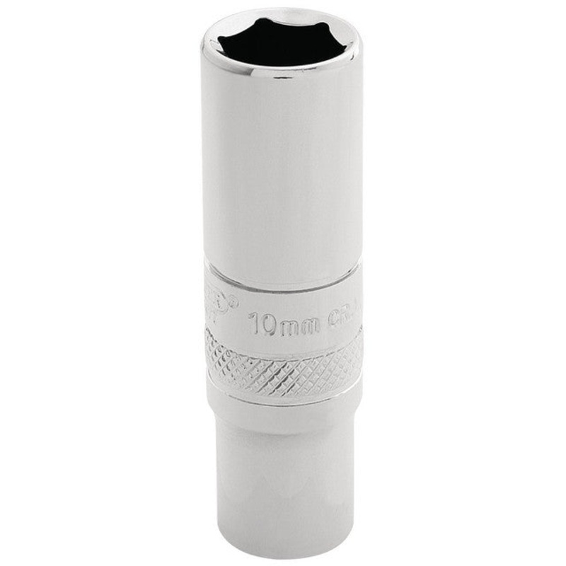 Draper 32761 HI-TORQ 6 Point Deep Socket, 1/4 Sq. Dr., 10mm