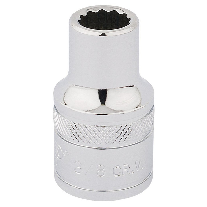 Draper 33599 HI-TORQ 12 Point Socket, 1/2 Sq. Dr., 3/8
